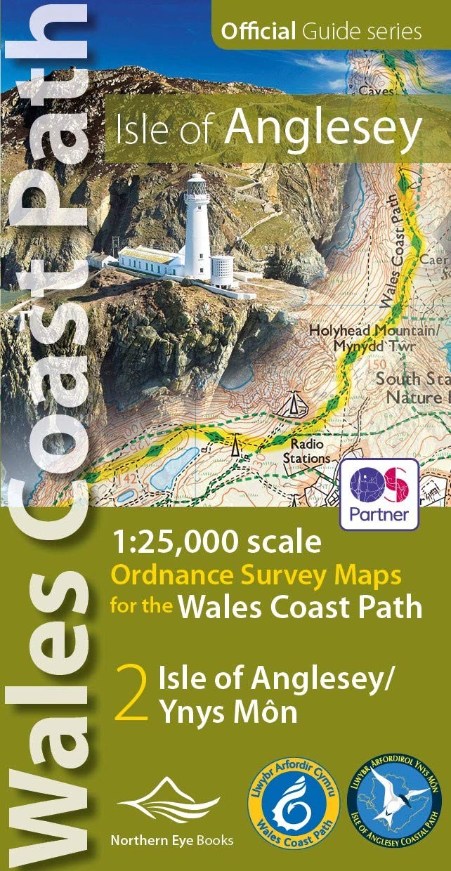 Isle of Anglesey Coast Path Map (WCP) : 1:25 000 scale OS mapping for the Isle of Anglesey WCP - Image 5