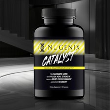 Catalizador NUGENIX - Potenciador de testosterona anabólico natural para construir músculo