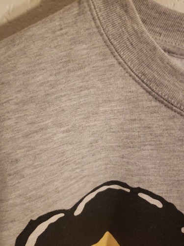 Peanuts Lucy Christmas Holiday Grey Sweatshirt Pullover Crewneck Size Large  - Bild 5 von 7