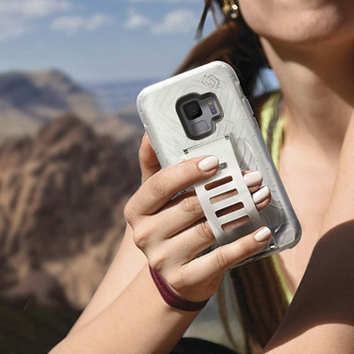 Grip2u BOOST Samsung Galaxy S9 Tough Grip Drop Protection Case Cover Clear - Picture 2 of 3