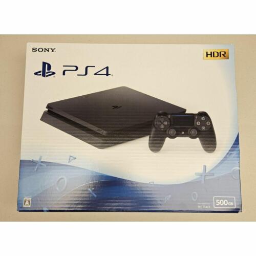 Consola Sony PlayStation 4 Jet Black 500GB CUH-2200AB01 Delgada Japón TOTALMENTE NUEVA - Imagen 1 de 2