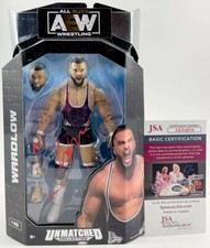 AEW Wardlow Signed All Elite Wrestling Unmatched Excl Figure Autograph JSA COA