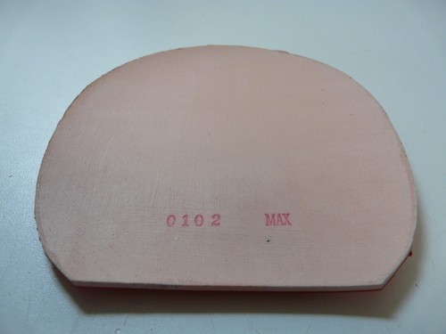 Nittaku ROYALLARGE rot MAX halblange Noppe Tischtennis Belag Tischtennisbelag - Bild 2 von 2