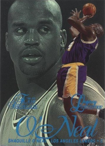 1996-97 Flair Showcase Row 2 #10 Shaquille O'Neal HOF Los Angeles