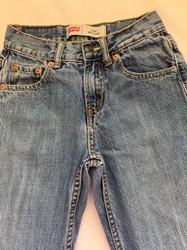 Vintage Levi's 550 Jeans Boys 10 Slim Red Tab Retro Pre-Owned True Vintage - Picture 2 of 13
