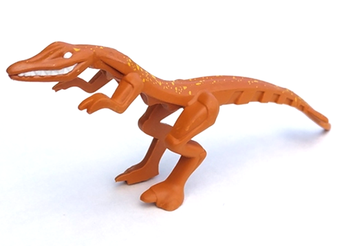 Lego Mutant Lizard 7296 7475 7296 Yellow Specks Dino Attack