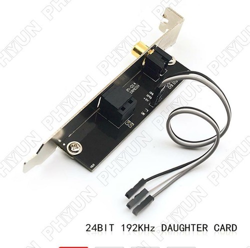 24BIT 192KHz Coaxial Digital Sound Card Baffle DAC DTS Decoder For Motherboard - 第 10/10 張圖片
