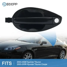 Exterior Catch Unpainted Front Driver LH Fits 03-08 Hyundai Tiburon Door Handle