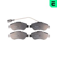 Optimal BremsbeläGe Bremsbelegsatz Vorne Passend FüR Fiat 500 C Ford KA