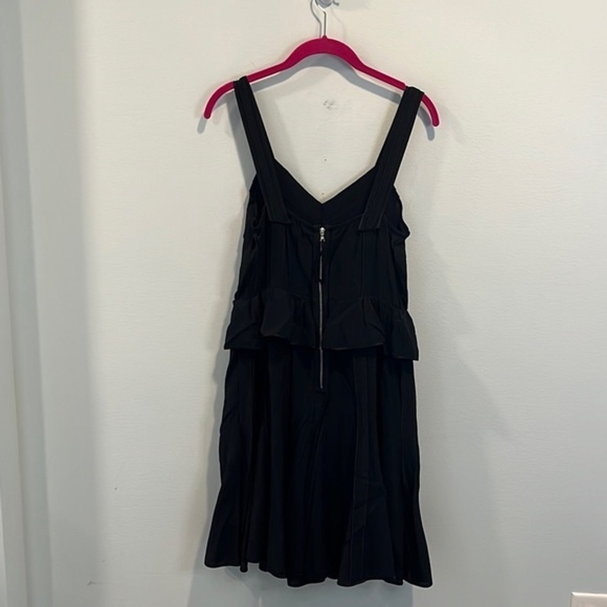 Marc Jacobs bow front chiffon dress in black 6 Blair Waldorf