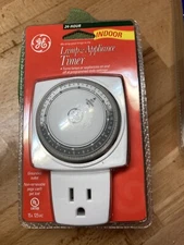 GE Lamp And Appliance Timer, Grounded Outlet
