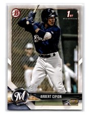 2018 Bowman Draft - #BD-19 Arbert Cipion (RC)