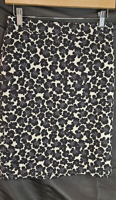 j crew floral skirt size 0