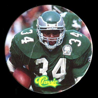 1993 Classic NFL Football Pogs TONX #138 HERSCHEL WALKER PHILADELPHIA EAGLES
