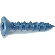 MIDWEST FASTENER 51782 50 Pack 5/16" x 1-3/4' Star Flat Head Masonry Screw