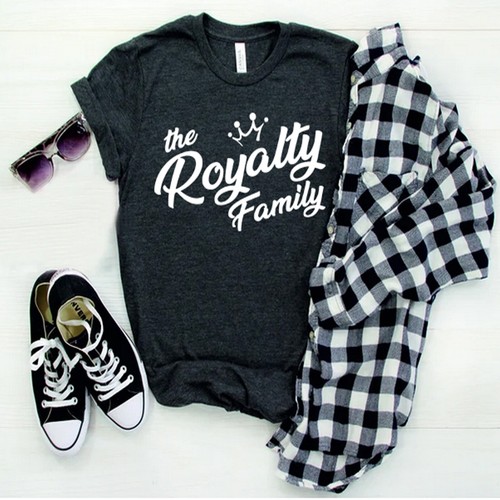 Royalty Family Mens Kids T Shirt Youtuber Merch Game Boys Girls Funny