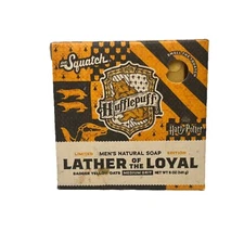 Dr. Squatch Limited Edition Lather Of The Loyal Harry Potter Soap Hufflepuff