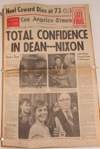NOEL COWARD DIES March 26 1973 LA Times w/ Someday I'll Find You Sheet Music - Picture 2 of 13