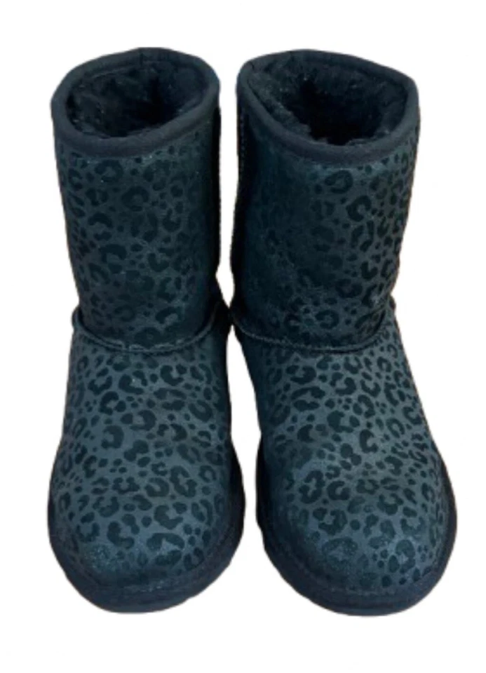 UGG Classic Leopard print Black Boots, Women’s SZ 5 - Image 2 of 4