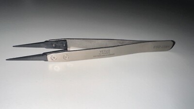 Vetus Pinzette nicht magnetisch Edelstahl austauschbare Spitze ESD-259A (5 St...