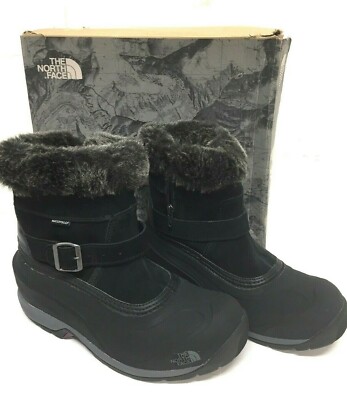 The North Face NIB Women s Chilkat III Faux Fur Lined Pull-On Boot Waterproof
