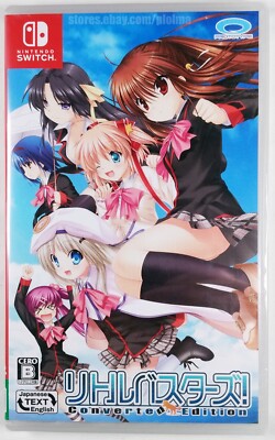 LITTLE BUSTERS! CONVERTED EDITION New Nintendo Switch Game JP Import USA Seller