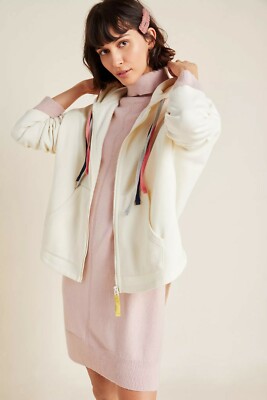Anthropologie Danielle Fleece Zip 