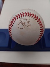 Jim Eisenreich & Brian McRae (Kansas City Royals) Signed Bobby Brown Baseball