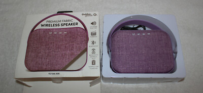 gabba goods premium fabric wireless speaker