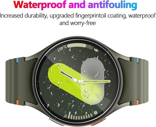 3 x verre de protection pour Samsung Galaxy Watch 7 40 mm/44 mm film blindé écran 9H - Photo 5 sur 6