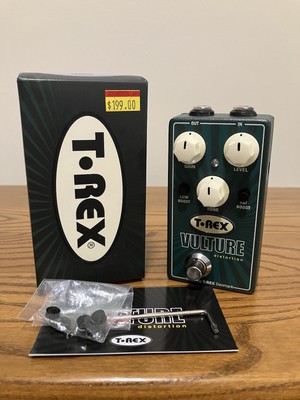 T-Rex Vulture Distortion guitar effect pedal.