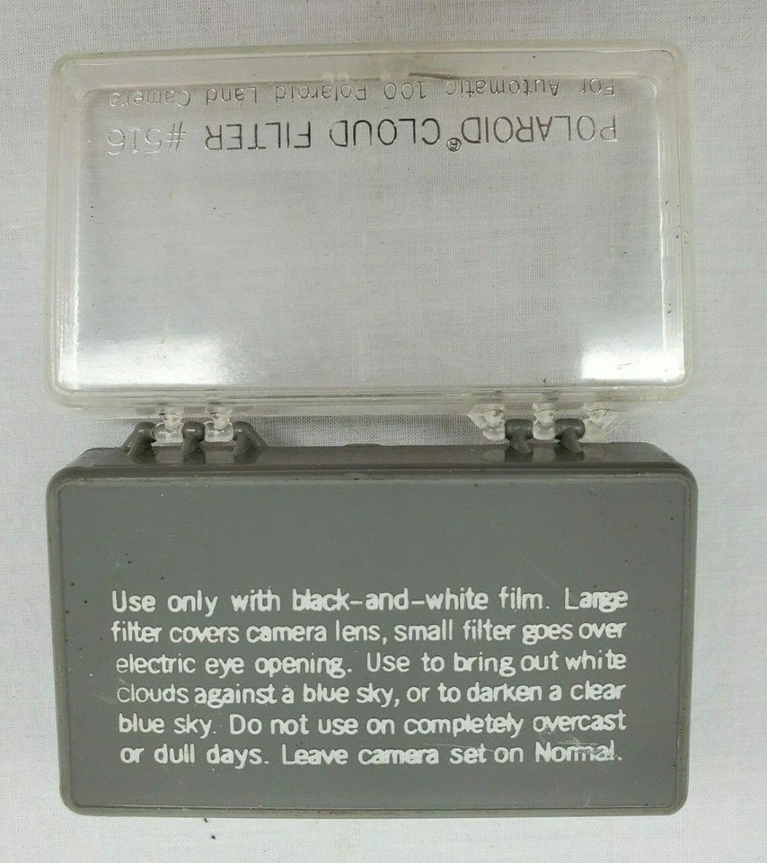 VINTAGE Polaroid Cloud Filter #516 for Color Pack Camera Black White Film - Image 4 of 4
