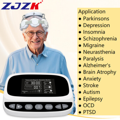 Transcranial Magnetic Machine for Depression Anxiety New Brain Wellness Device