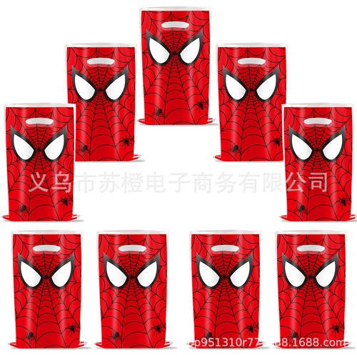 Manteles decorativos vajilla fiesta cumpleaños infantil dibujos animados Spider-Man - Imagen 17 de 21