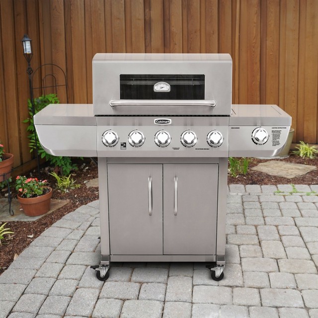 Cuisinart GAS9556AS 5 Burner Gas Grill for sale online eBay