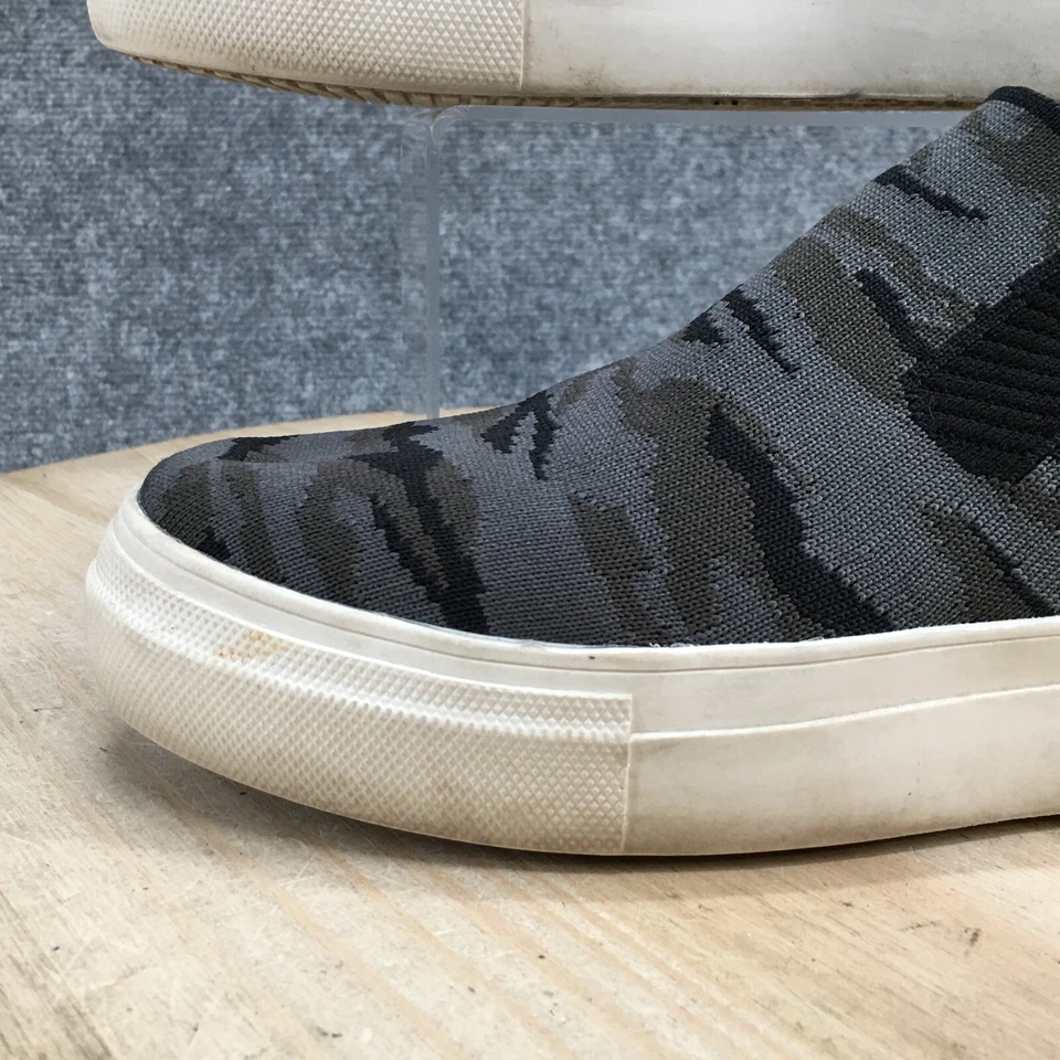 MIA Zapatos Mujer 8 Haley Camuflaje Informal Sin Cordones Plataforma Tenis Tela Gris Foto 3 de 4