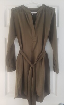 Ladies Dresses Banana Republic Olive Green Dress Banana Republic