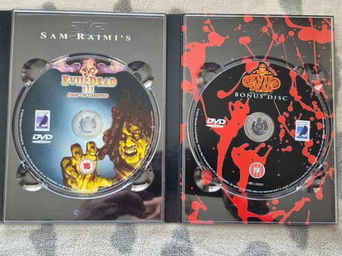 The Evil Dead Trilogy - Movies - 4 Disc Boxset - European Release - PAL Region 2 - Picture 3 of 17
