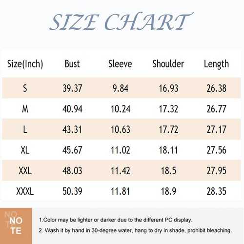 Women's Cotton Linen Tee Blouse Summer Lightweight Blouse Tops Casual T-Shirt - Picture 36 of 42