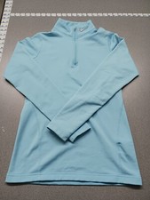 Nike Dri-Fit Blue Quarter Zip Long Sleeve Sweatshirt Women's Size M