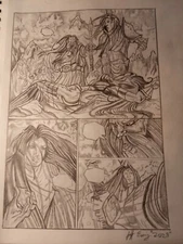 Samurai Drawing By Jeff Ewing