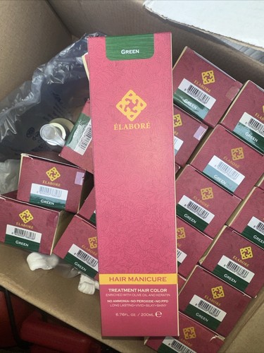 Elabore Hair Manicure Treatment Hair Color, 6.76 fl oz / 200 m - 第 1/4 張圖片