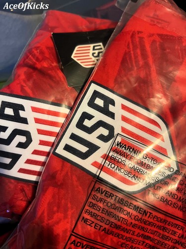 Nike Vaporknit USMNT Away Soccer Jersey 2019 USA Red SZ S-M Men's AV9238-688 - Picture 6 of 7