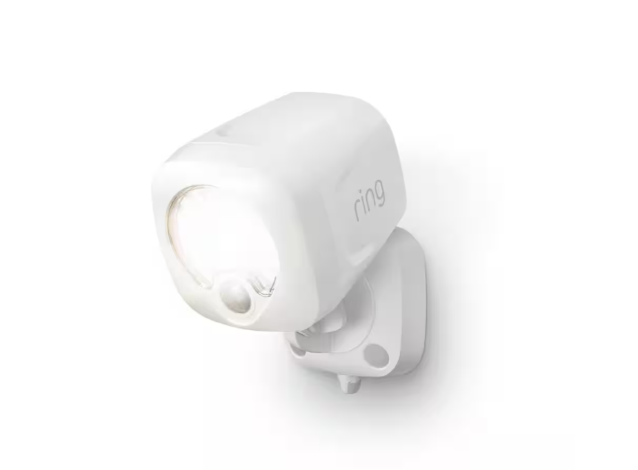 Motion-activated LED outdoor spotlight with smart lighting control-image