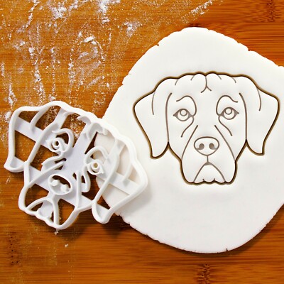 Rhodesian Ridgeback Face cookie cutter Ridge hunting dog