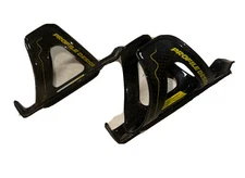 Profile Design Bike Carbon Pair Two (2) Water Bottle Cages Black Racing Open