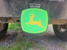 Plasticolor Hitch Cover W John Deere Full Color Logo For 2 Receivers