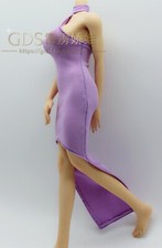 1/6 Slim Long Female Dress Skirt Clothes Fit 12inch TBL JIAOU Action Figure Toy