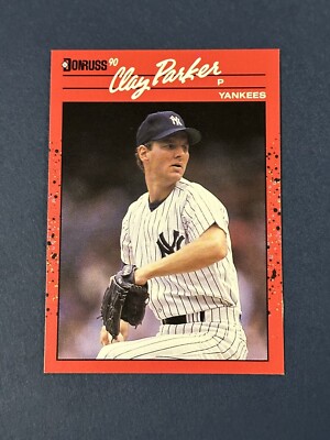 1990 Donruss Clay Parker #363 New York Yankees (Q)