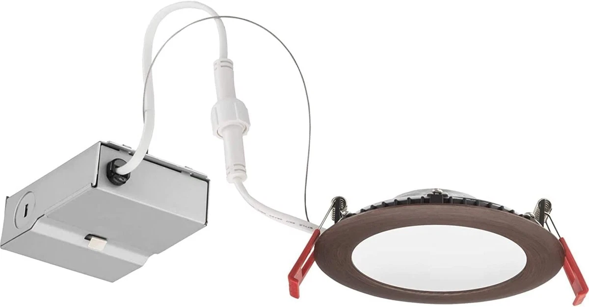 NEW Lithonia Lighting Wafer LED Canless Recessed Fixture 4
